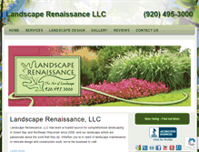 Tablet Screenshot of landscape-renaissance.com